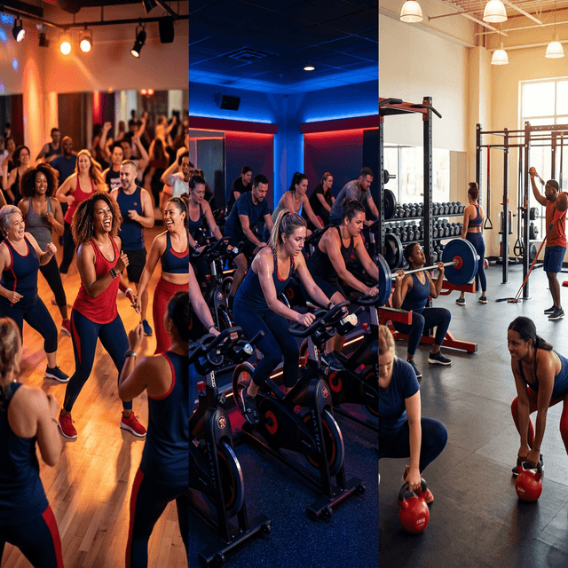 Clases dirigidas en Gimnasio Gredos